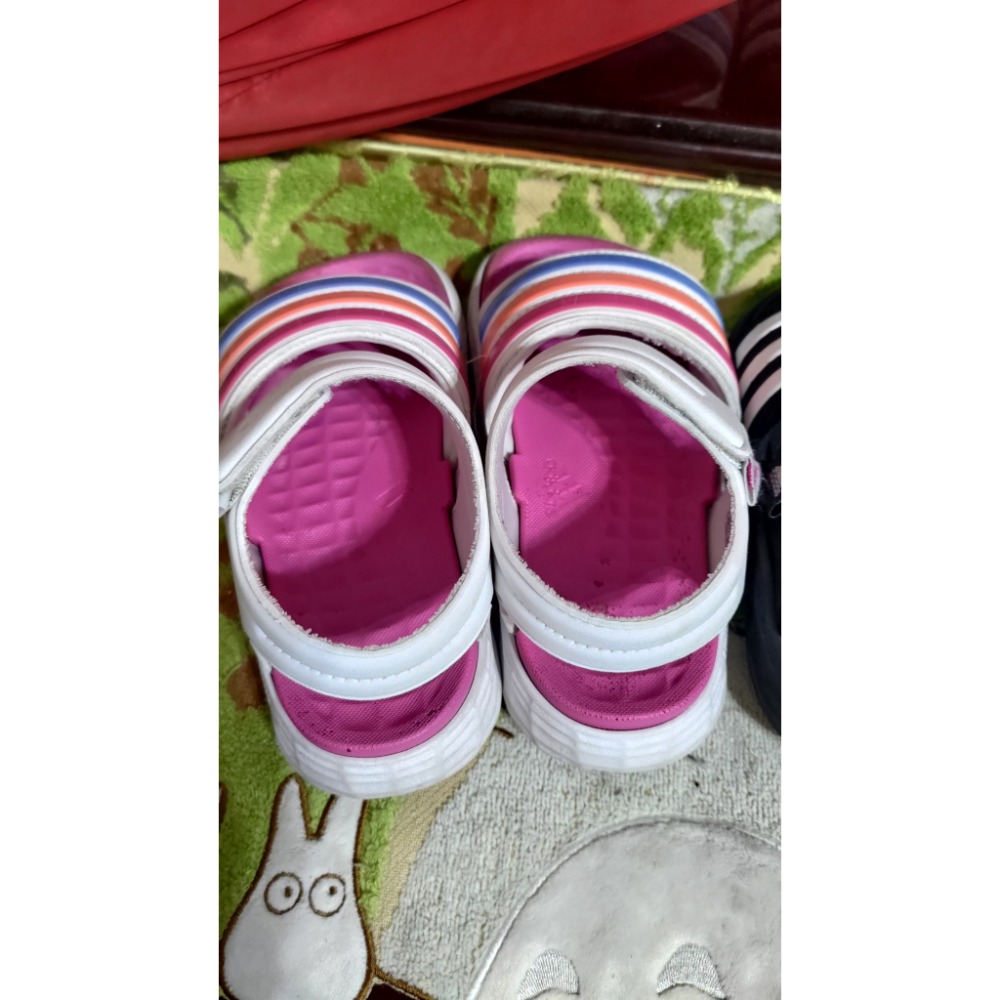 愛迪達 兒童 運動 涼鞋-細節圖7