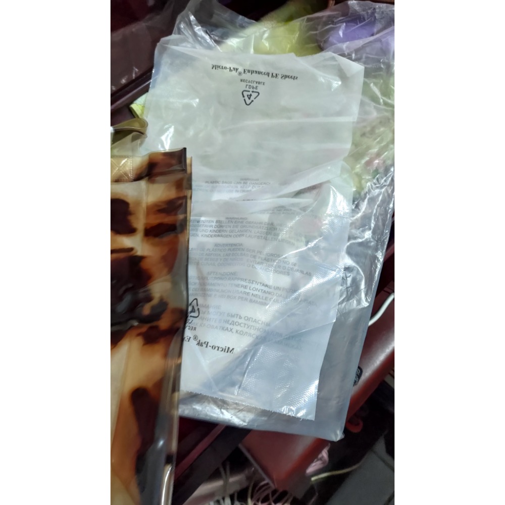 全新 Burberry 動物紋半透明防水 手提袋 肩背袋 480-細節圖5