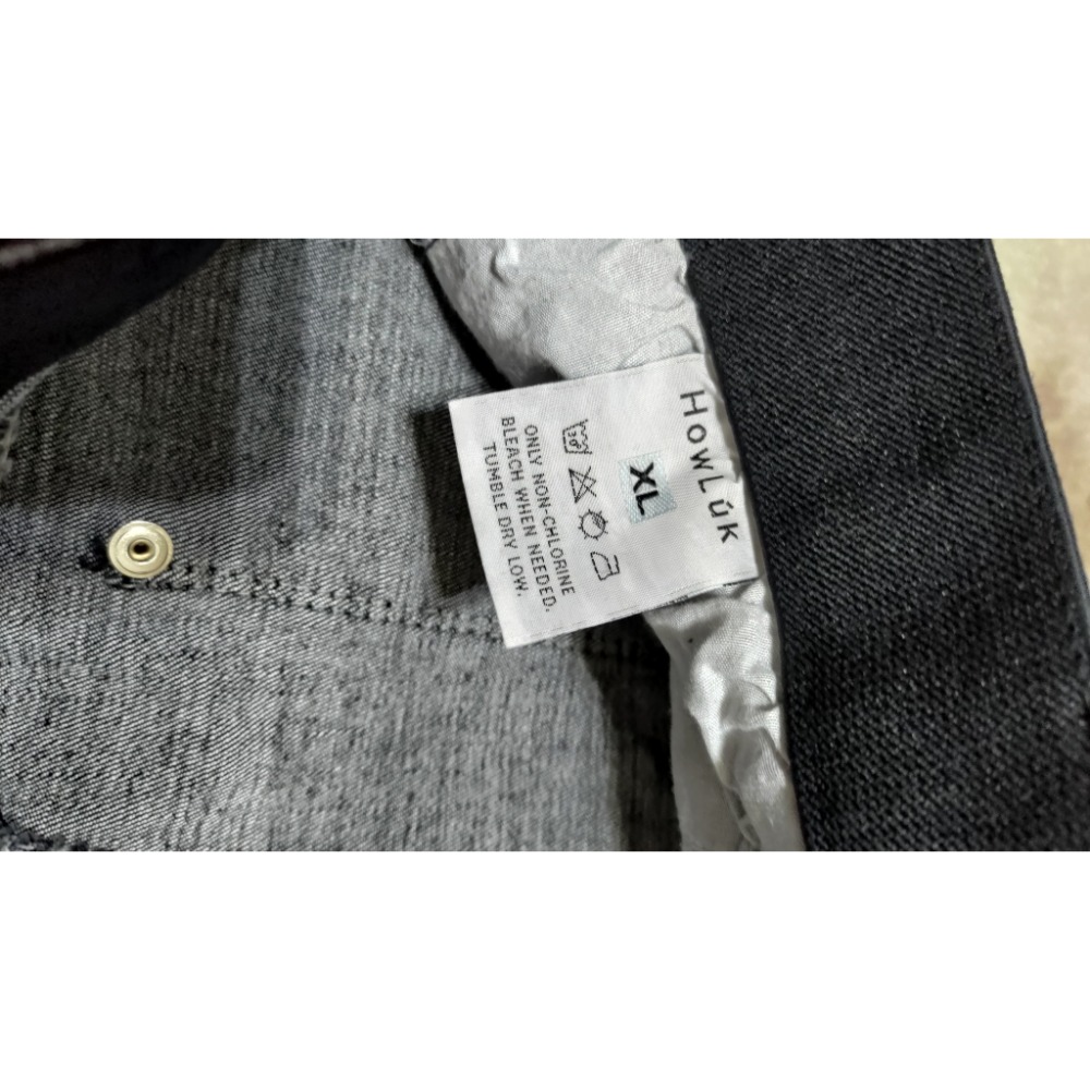 HowLuk 正韓 彈性 牛仔褲 XL 微刷破 600 THREE ROOM XL 彈性 牛仔褲全新880-細節圖4