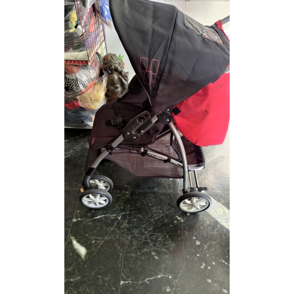 二手奇哥 GRACO 豪華單向推車 大輪子 好推 餐盤可拆 1200 面交嘉義-細節圖4