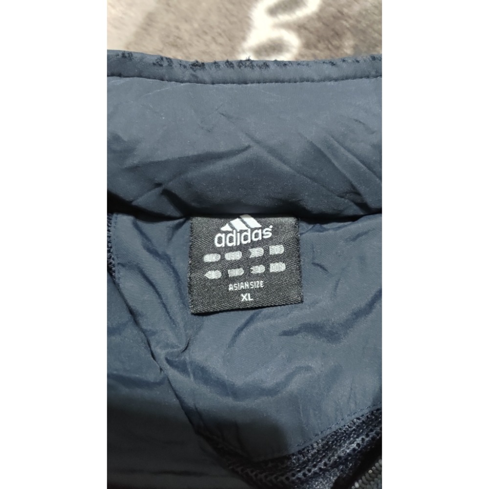 愛迪達 adidas XL 防風 透氣 刺繡logo 男款 連帽外套 800-細節圖6