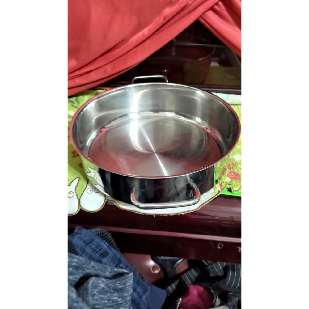 德國 WMF TRANSTHERM 雙耳 頂級不鏽鋼 湯鍋 多用途煎鍋 直徑28公分 800-細節圖2