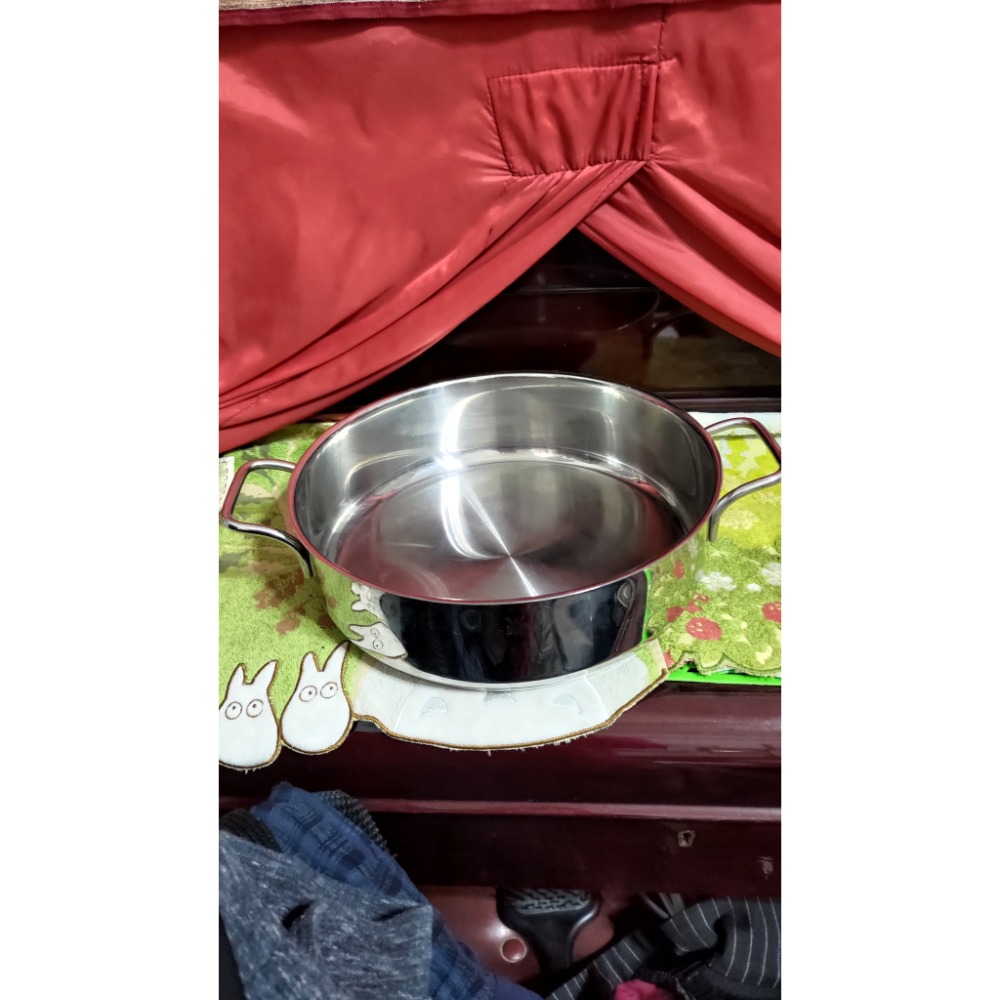 德國 WMF TRANSTHERM 雙耳 頂級不鏽鋼 湯鍋 多用途煎鍋 直徑28公分 800-細節圖3