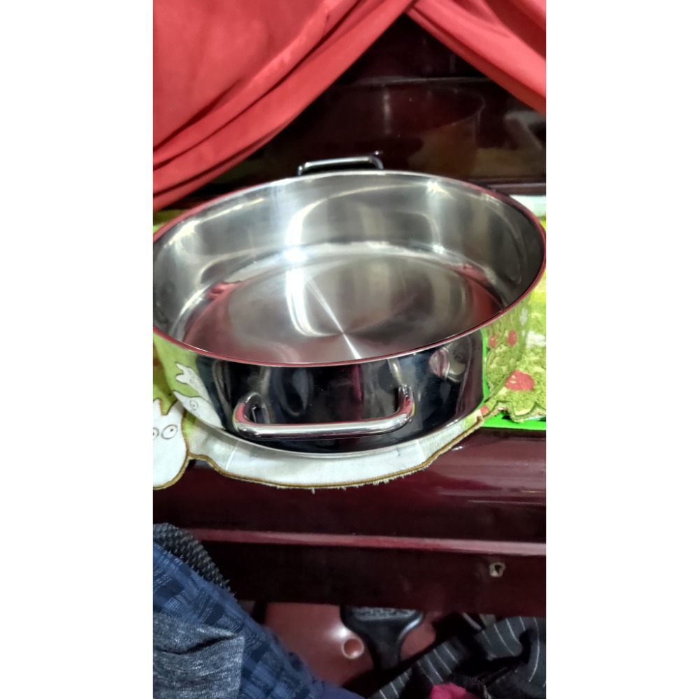 德國 WMF TRANSTHERM 雙耳 頂級不鏽鋼 湯鍋 多用途煎鍋 直徑28公分 800-細節圖4