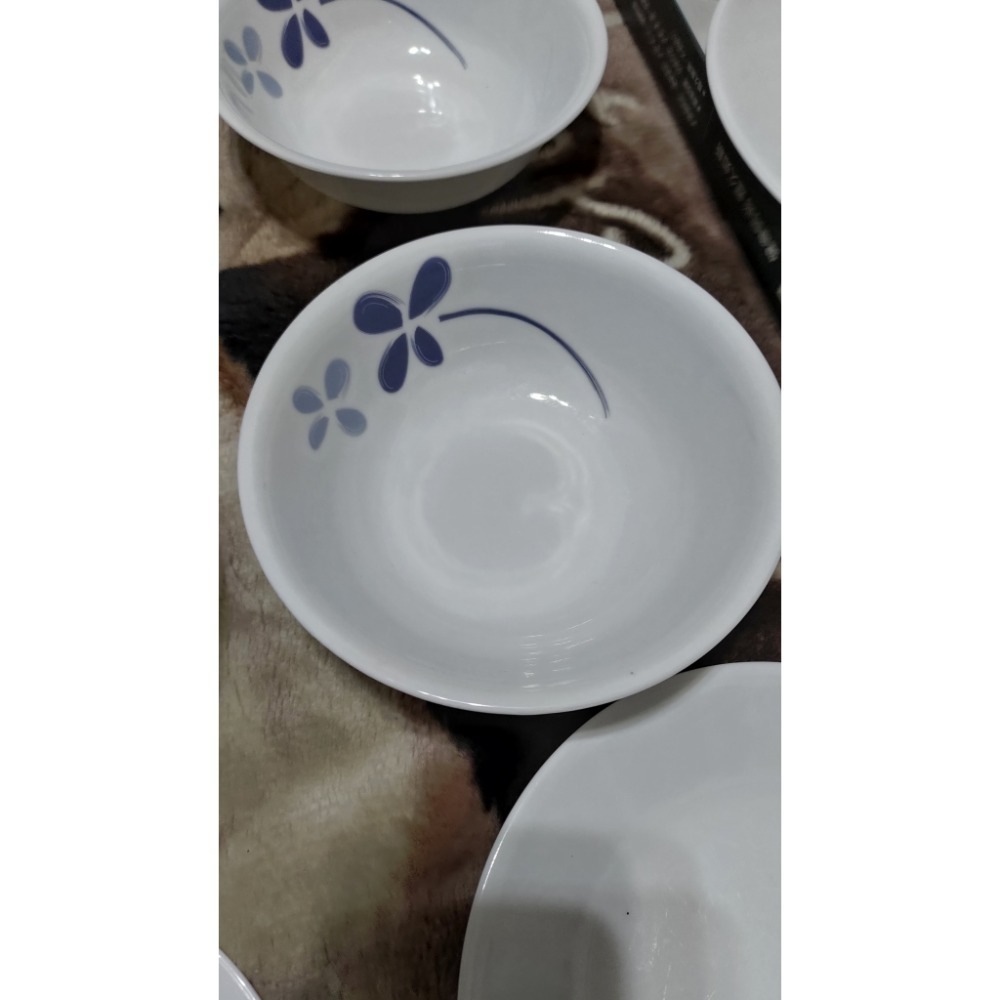 CORELLE 12吋腰子盤   康寧二手水果盤強化瓷 淺盤-細節圖3