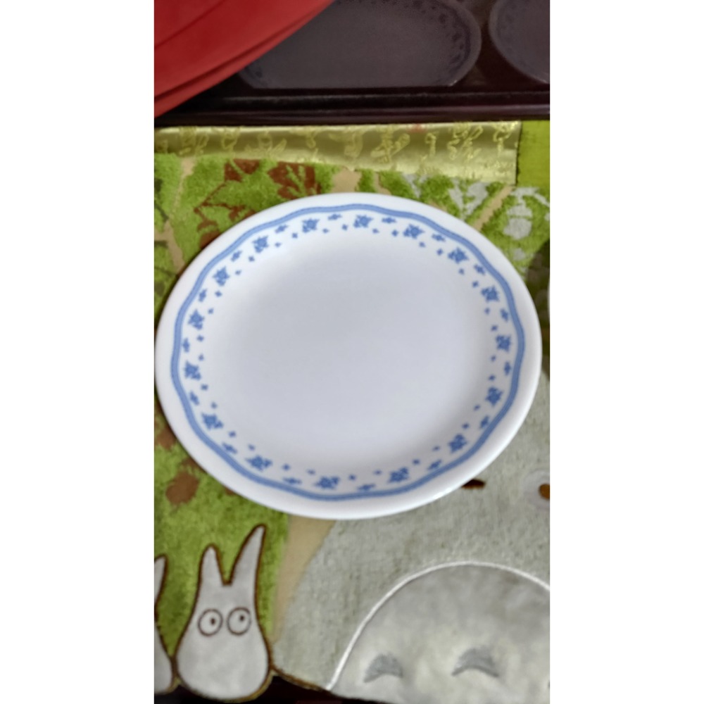 CORELLE 12吋腰子盤   康寧二手水果盤強化瓷 淺盤-細節圖7