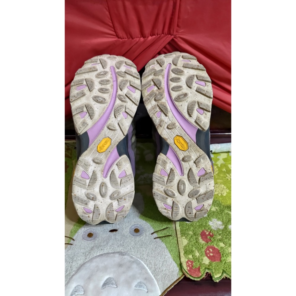MERRELL 女 登山健行鞋  綠紫 26公分-細節圖3