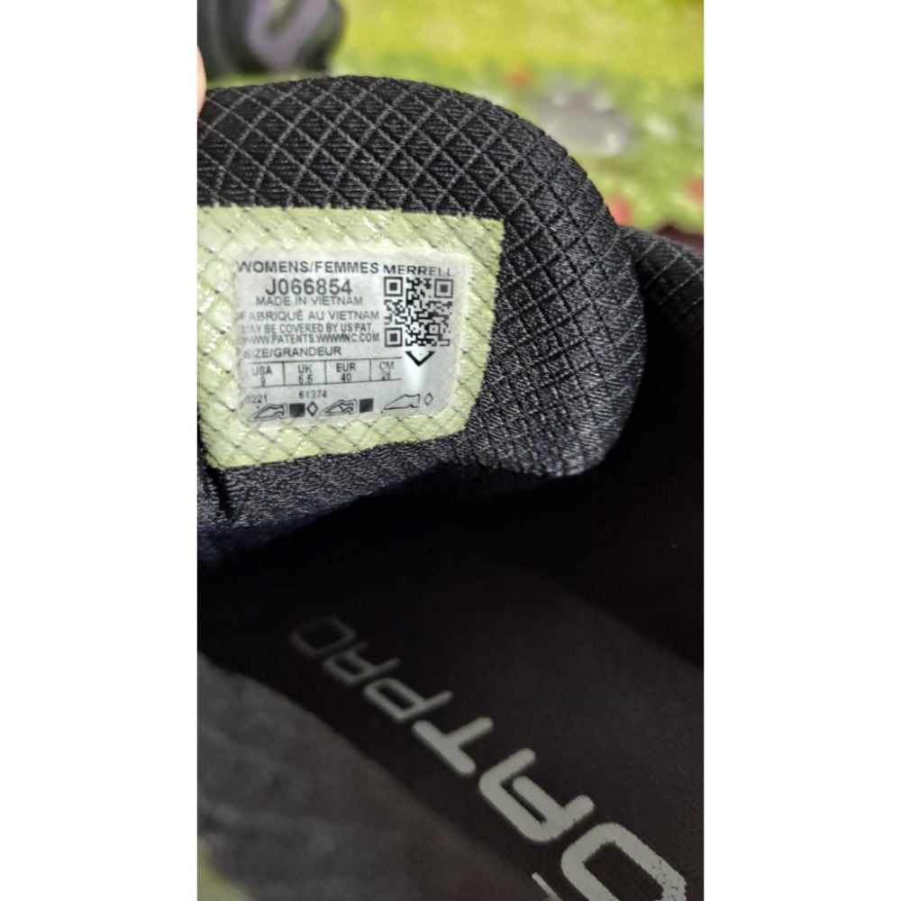 MERRELL 女 登山健行鞋  綠紫 26公分-細節圖8