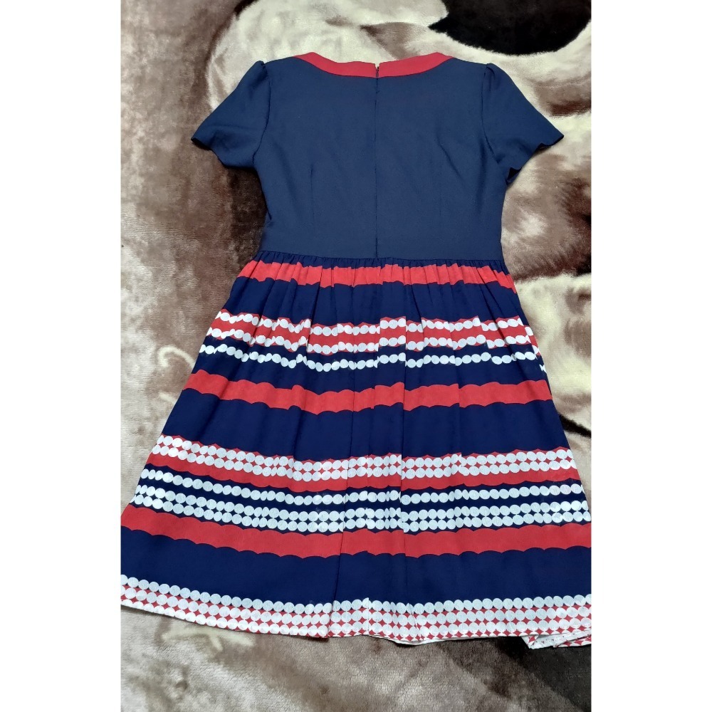 伊蕾 洋裝 L專櫃 Feel Mann 針織衫 短袖 42號洋裝已售-細節圖2