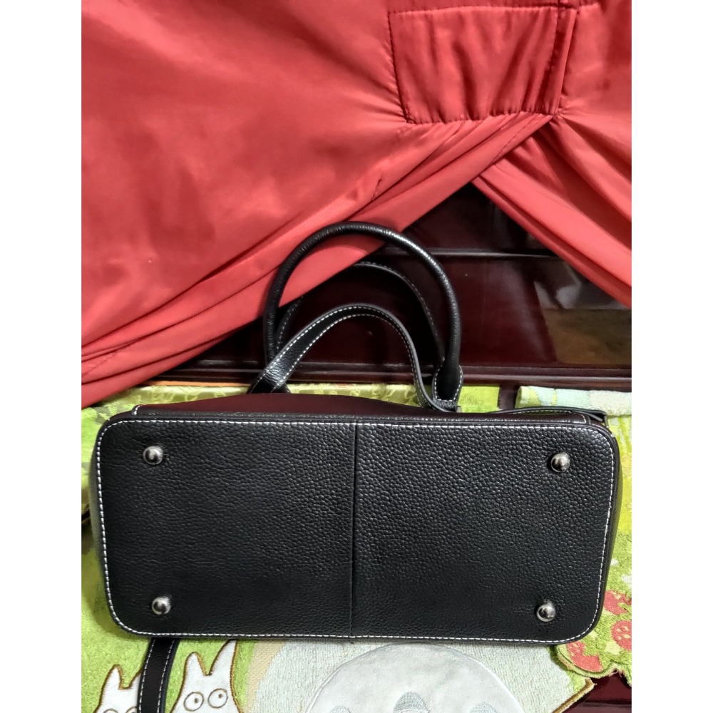 韓國買回 真皮 手提包 肩背包 斜背包 750-細節圖3