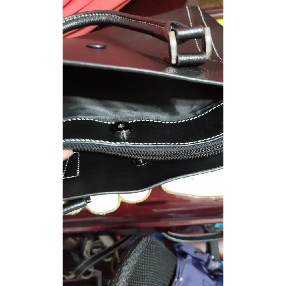 韓國買回 真皮 手提包 肩背包 斜背包 750-細節圖8