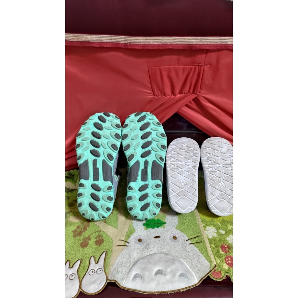 Adidas 愛迪達童鞋 包頭涼鞋 UK9K 美國HYDRO KIDS 兒童登山健走休閒鞋EU35-細節圖3