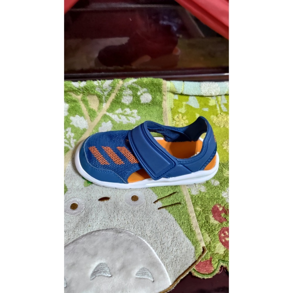 Adidas 愛迪達童鞋 包頭涼鞋 UK9K 美國HYDRO KIDS 兒童登山健走休閒鞋EU35-細節圖4