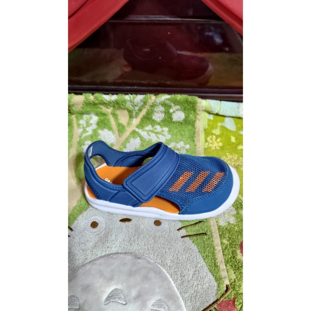 Adidas 愛迪達童鞋 包頭涼鞋 UK9K 美國HYDRO KIDS 兒童登山健走休閒鞋EU35-細節圖5