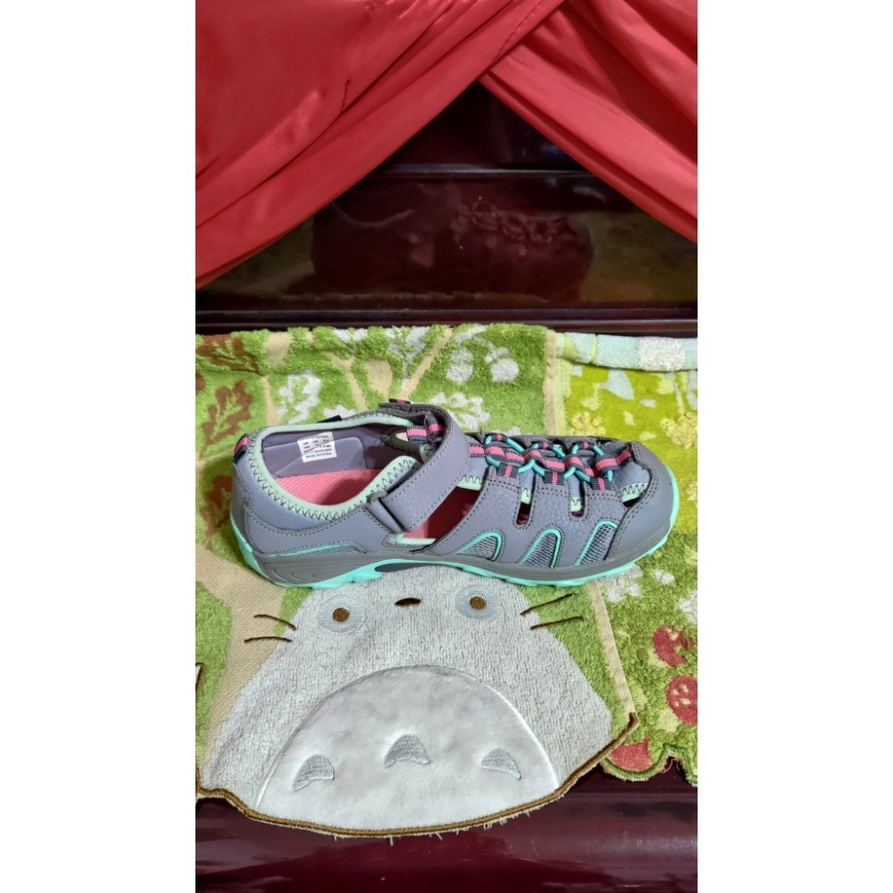 Adidas 愛迪達童鞋 包頭涼鞋 UK9K 美國HYDRO KIDS 兒童登山健走休閒鞋EU35-細節圖8