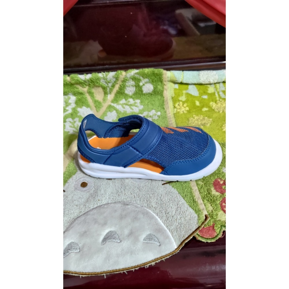 Adidas 愛迪達童鞋 包頭涼鞋 UK9K 美國HYDRO KIDS 兒童登山健走休閒鞋EU35-細節圖9