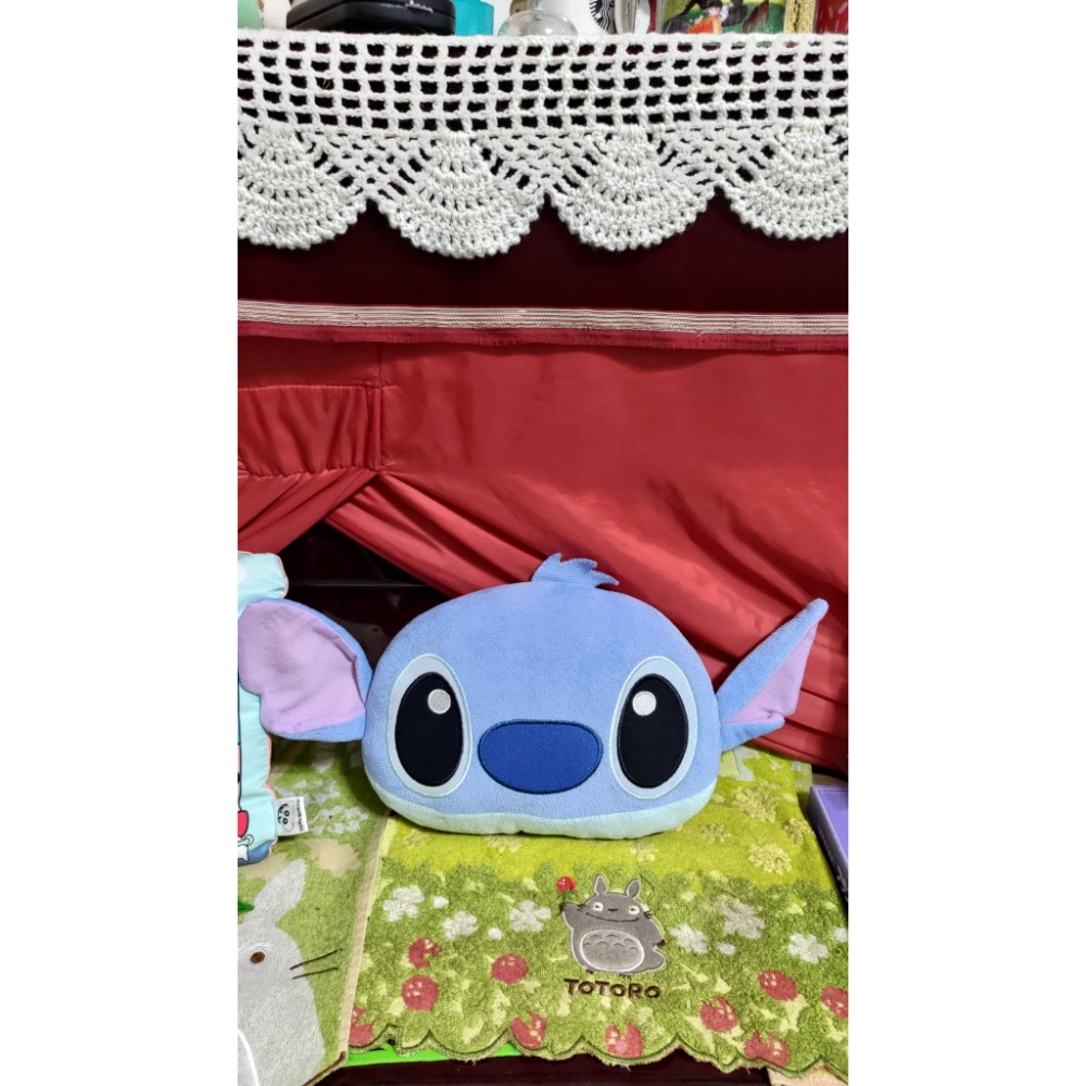 史迪奇 蠟筆小新 小抱枕 枕頭 抱枕 靠枕 午安枕-細節圖2