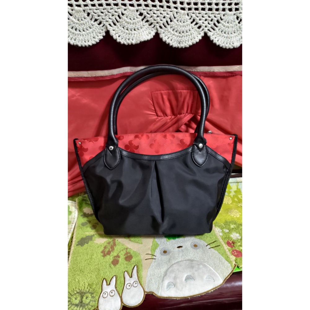 BERNIS貝爾尼斯 尼龍 真皮 手提包 肩背包 680-細節圖2