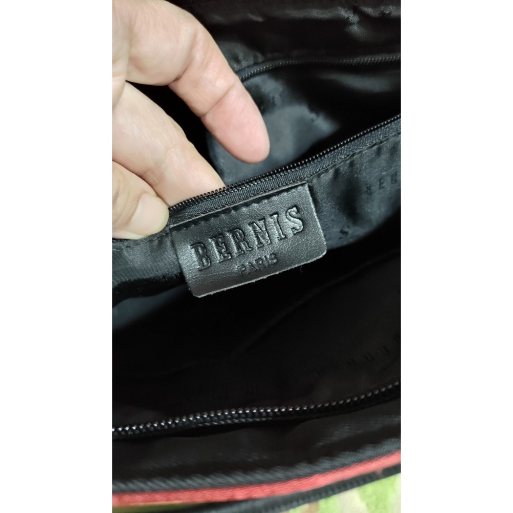 BERNIS貝爾尼斯 尼龍 真皮 手提包 肩背包 680-細節圖6