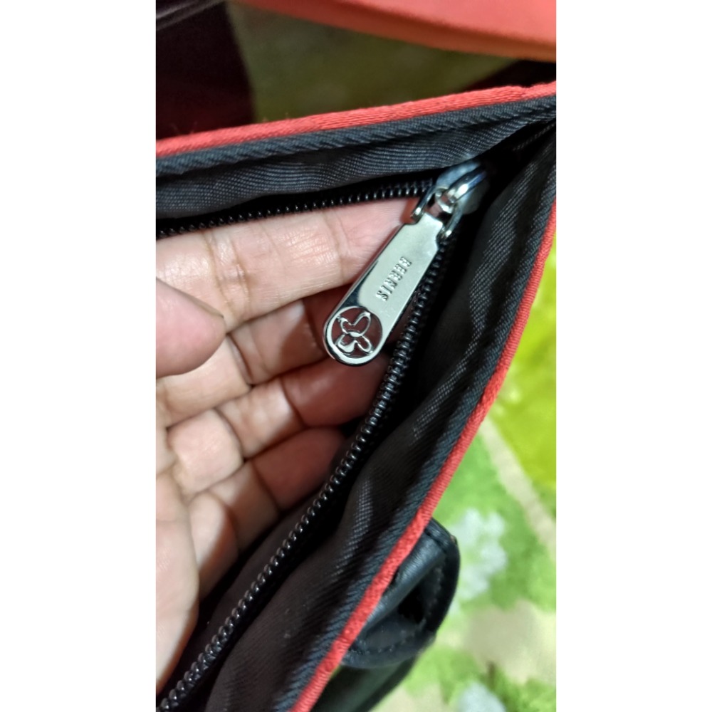 BERNIS貝爾尼斯 尼龍 真皮 手提包 肩背包 680-細節圖8