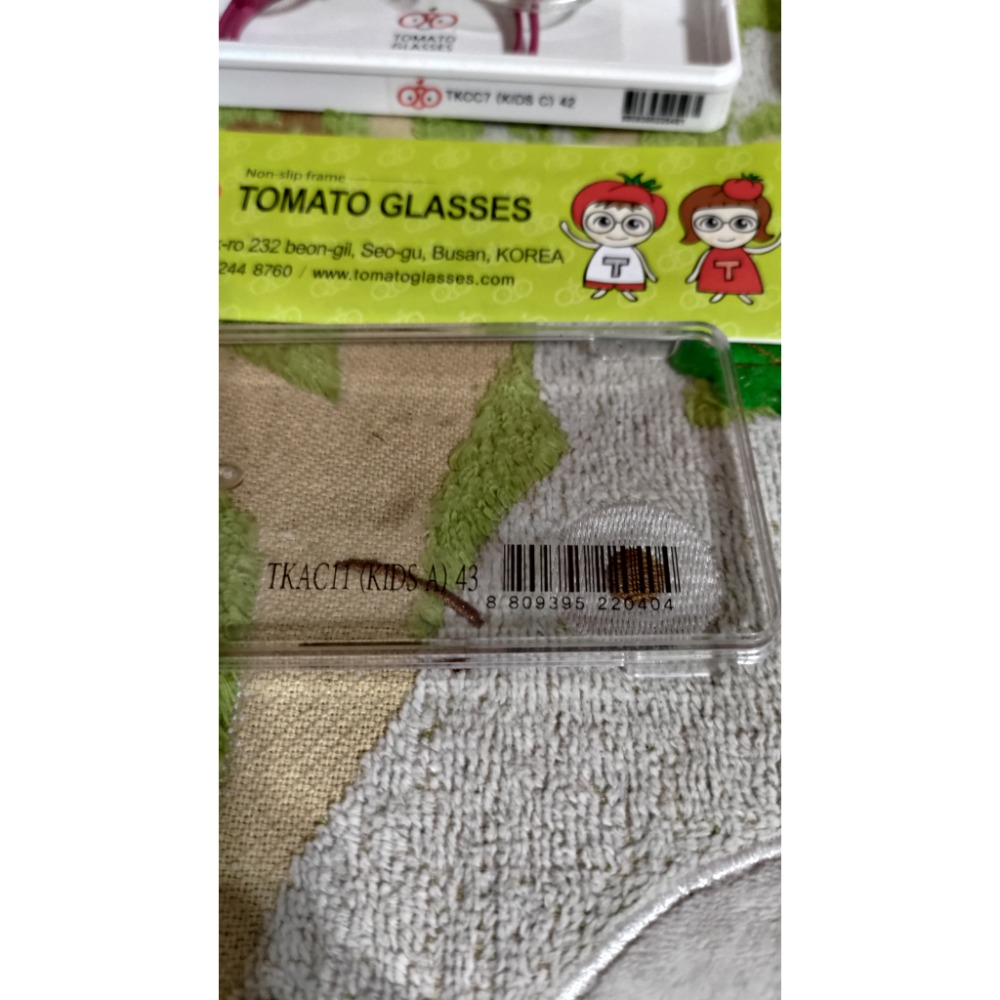 二手 韓國 TOMATO GLASSES 兒童眼鏡-細節圖6