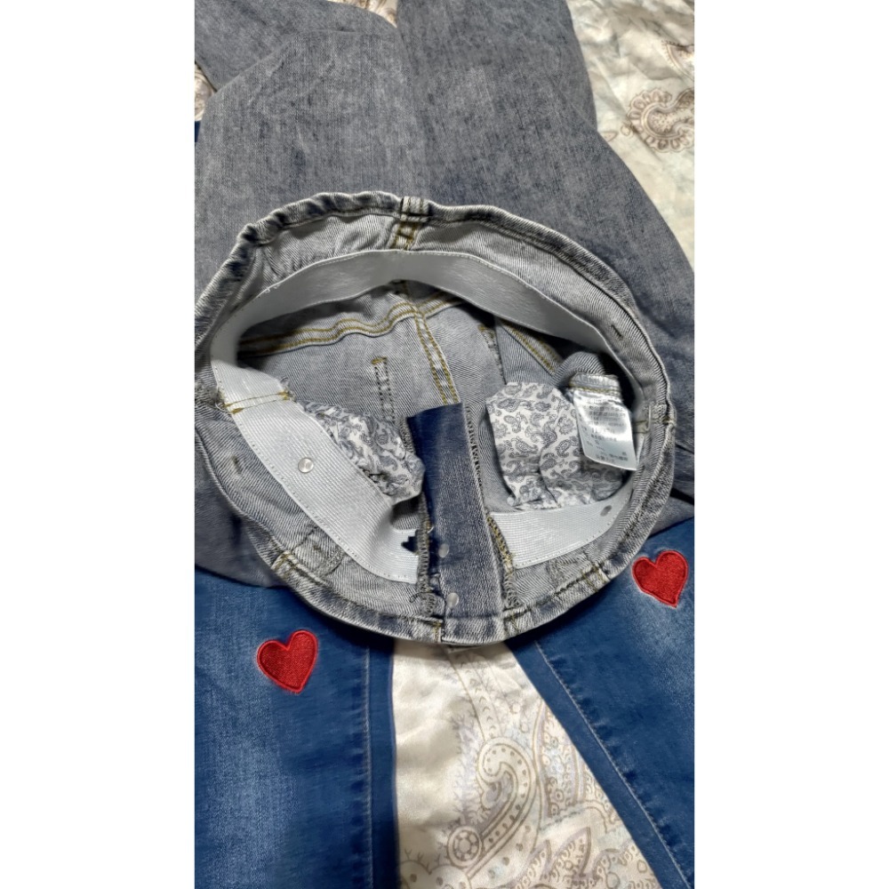 二手nice ioi 彈性 牛仔褲 S 韓系高腰彈性 牛仔褲 S-細節圖3