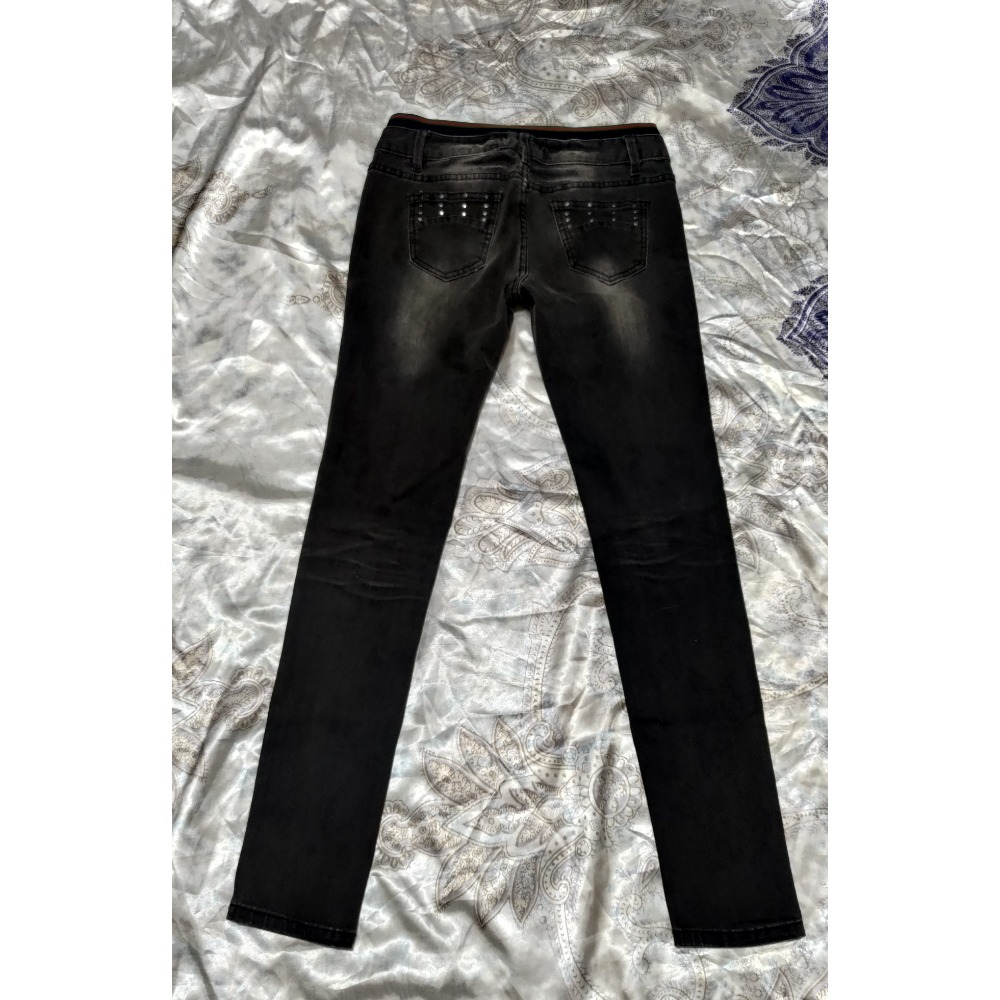 二手 Levis 男友褲 李維斯 25腰 彈性 牛仔褲 JOLIE MIA 彈性 牛仔褲36號-細節圖2