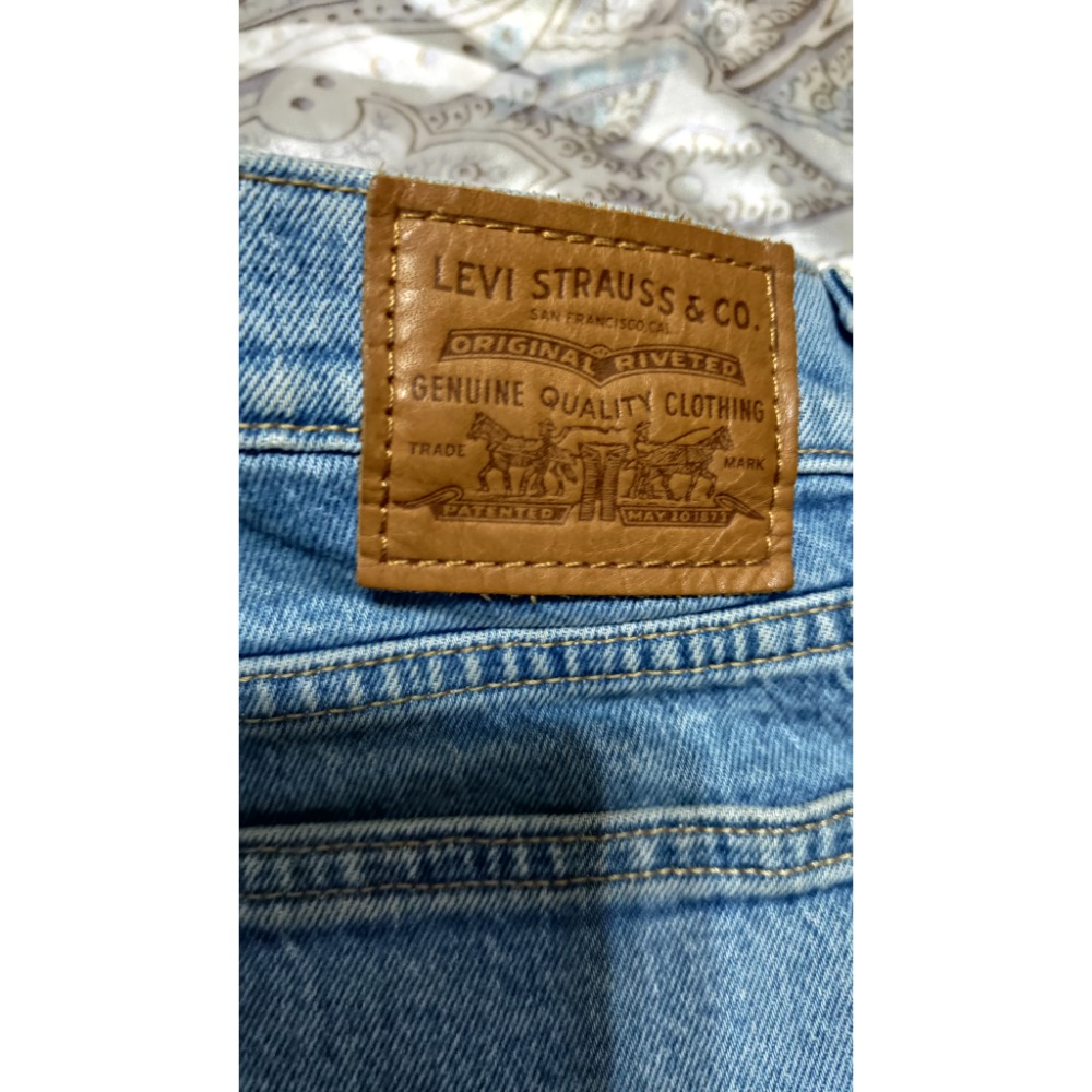 二手 Levis 男友褲 李維斯 25腰 彈性 牛仔褲 JOLIE MIA 彈性 牛仔褲36號-細節圖7