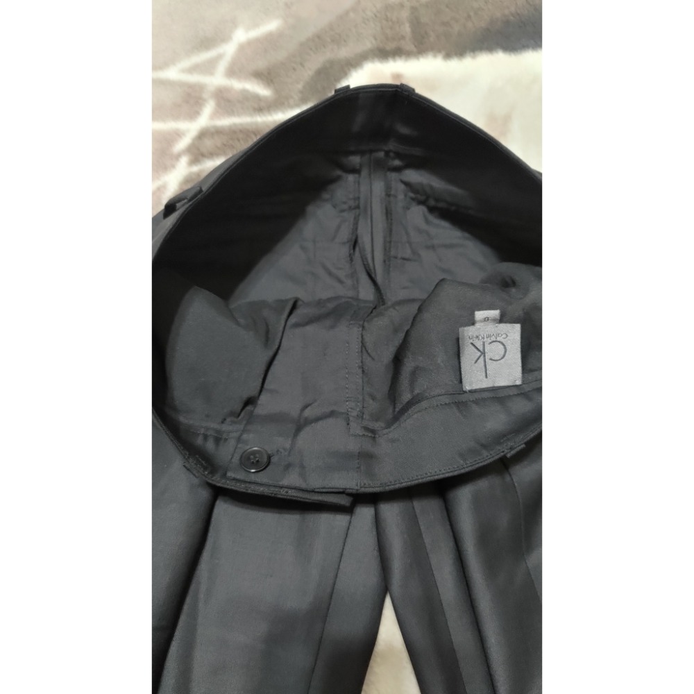 二手 23區36號 長褲 西裝褲 CK Calvin Klein 西裝褲0號-細節圖7