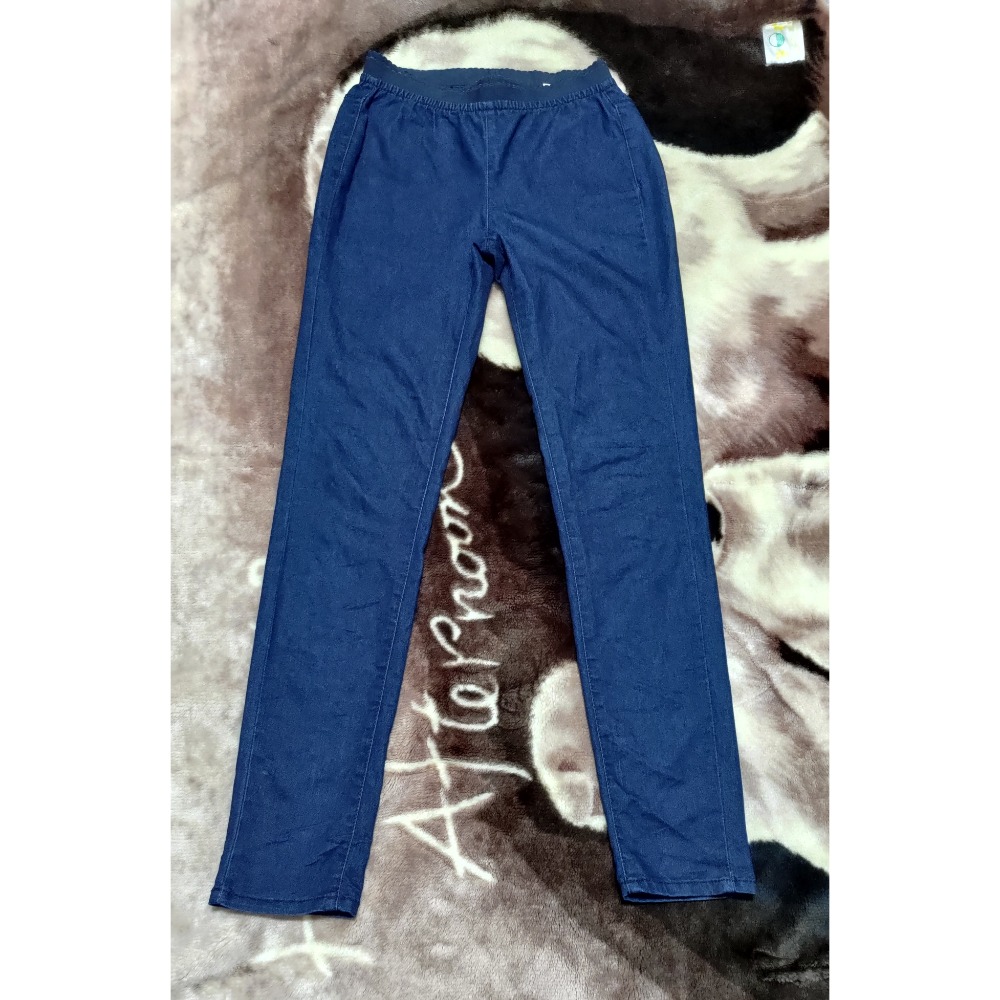 二手 正韓 56789 休閒褲 M UNIQLO 束口褲 特級彈性 M-細節圖5