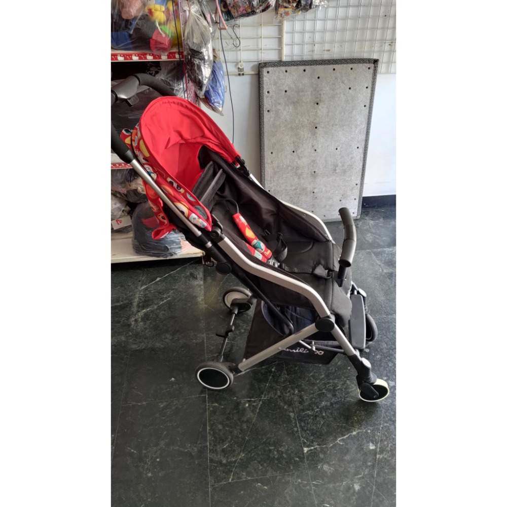 二手Familidoo AIR301愛兒推車 輕便摺疊嬰兒車-細節圖4