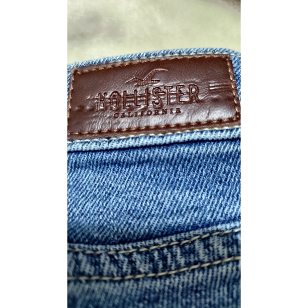 二手 ONE TEASPOON 高腰合身 彈性牛仔褲 22腰 Hollister 高腰無彈性 牛仔褲 23腰-細節圖8
