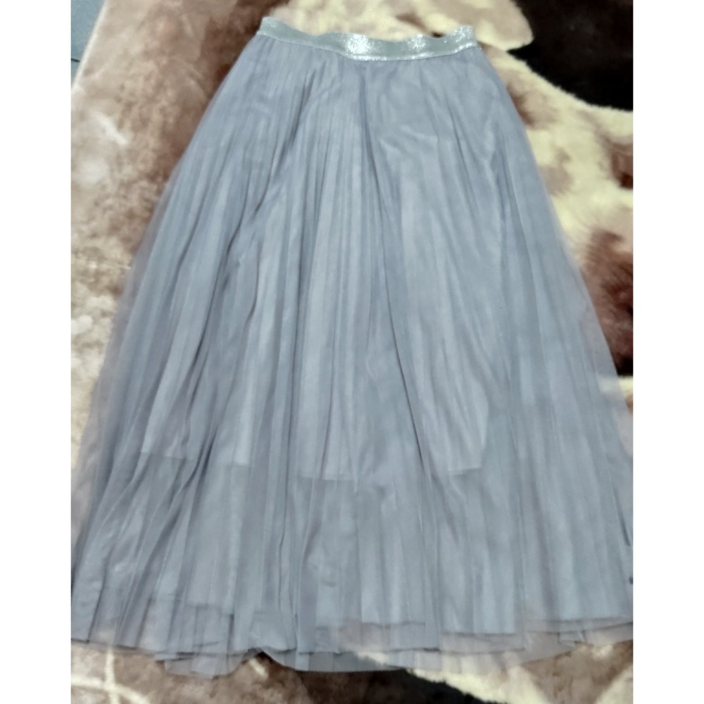 二手 earth music&ecology 褲裙160/66A  MOMA 長裙 38號-細節圖4