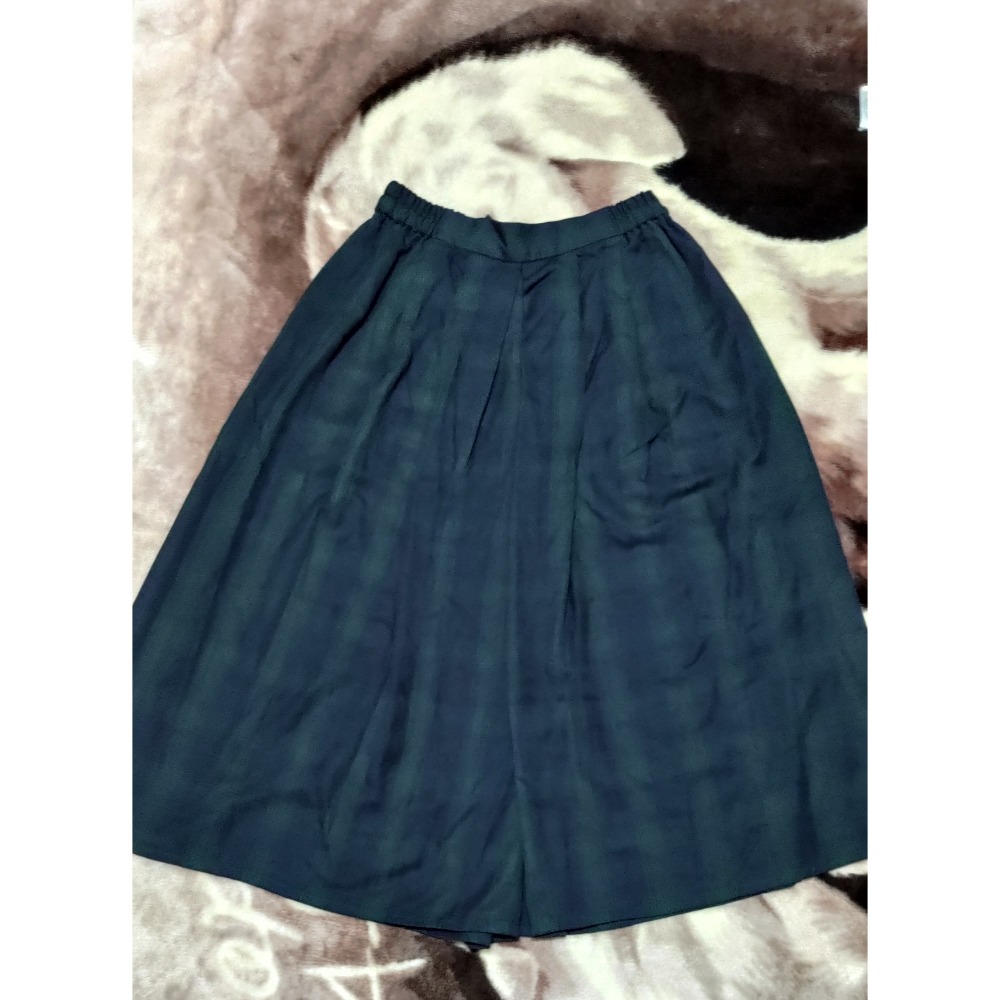 二手 earth music&ecology 褲裙160/66A  MOMA 長裙 38號-細節圖5