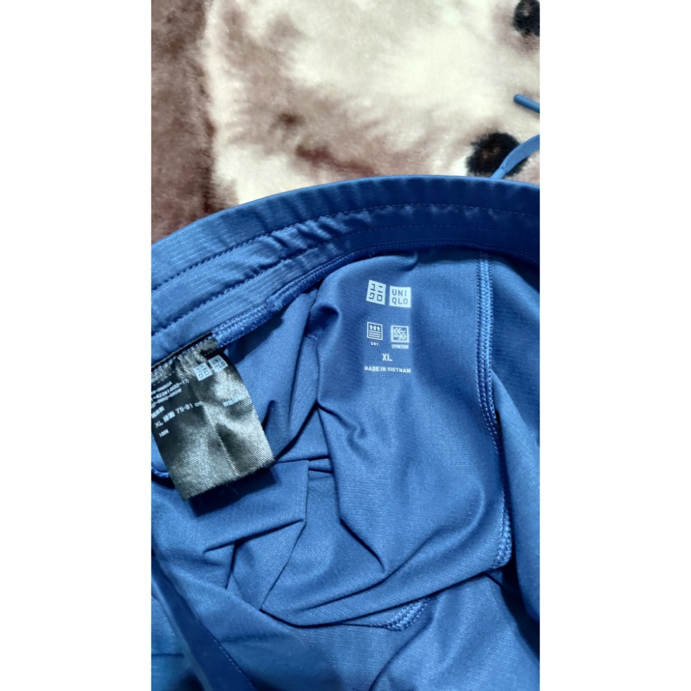 二手 AIR SPACE  長腿 彈性 開衩西裝長褲XL UNIQLO 休閒 短褲 XL 運動-細節圖5