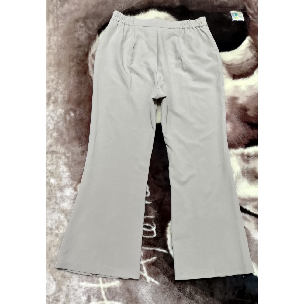 二手 AIR SPACE  長腿 彈性 開衩西裝長褲XL UNIQLO 休閒 短褲 XL 運動-細節圖7