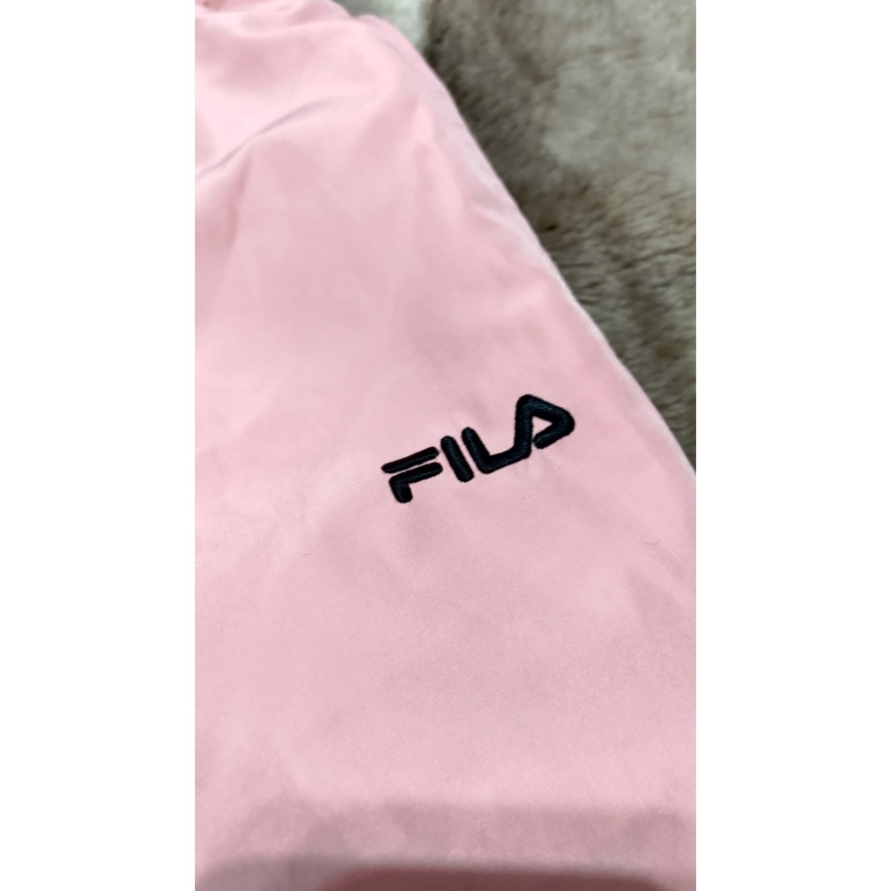 二手 久景 專櫃 牛仔裙 L FILA 刺繡logo 運動褲 L-細節圖3