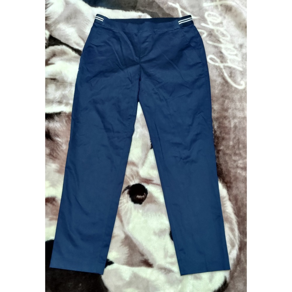 二手 UNIQLO 九分褲 M 束口 九分褲 M-細節圖5