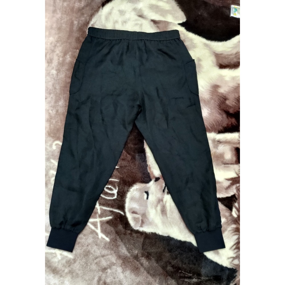 二手 專櫃 J&NINA 九分束口內有短褲下是透明褲9號 正韓STAY WITH 前造型長褲 M-細節圖5