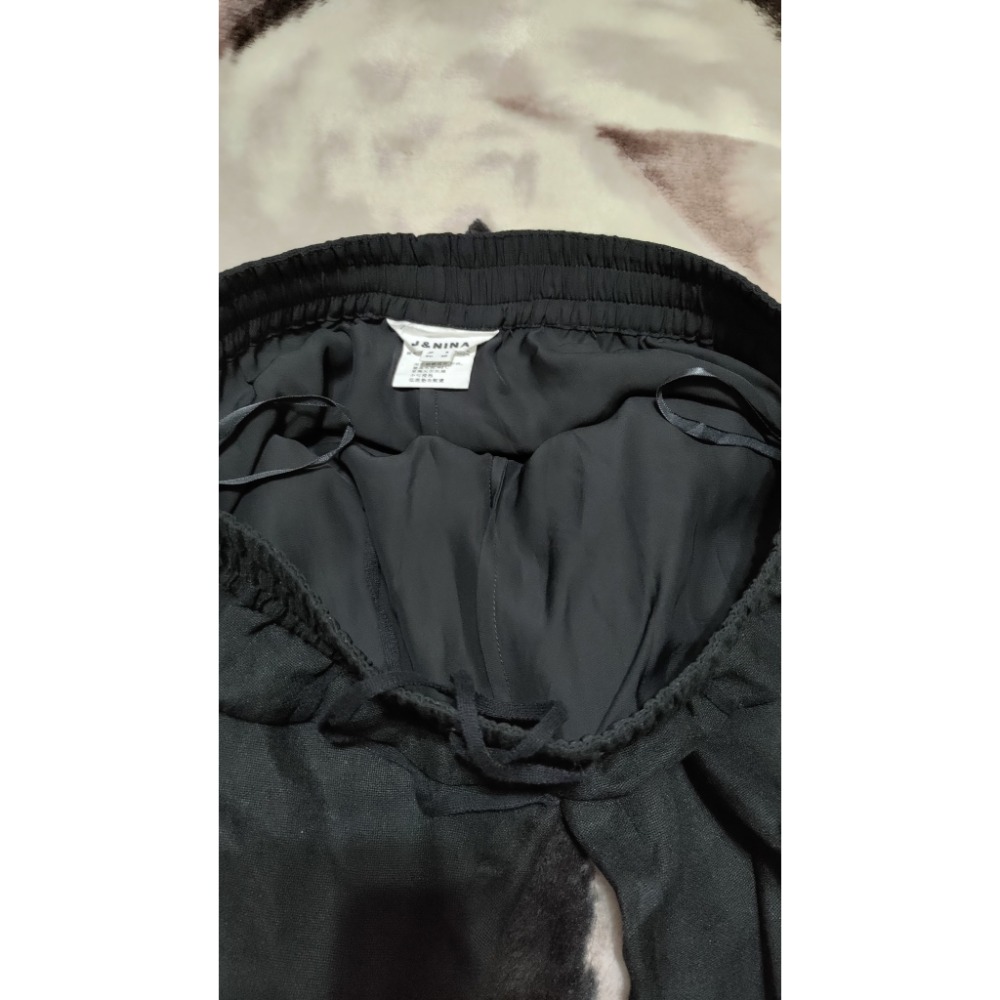 二手 專櫃 J&NINA 九分束口內有短褲下是透明褲9號 正韓STAY WITH 前造型長褲 M-細節圖6