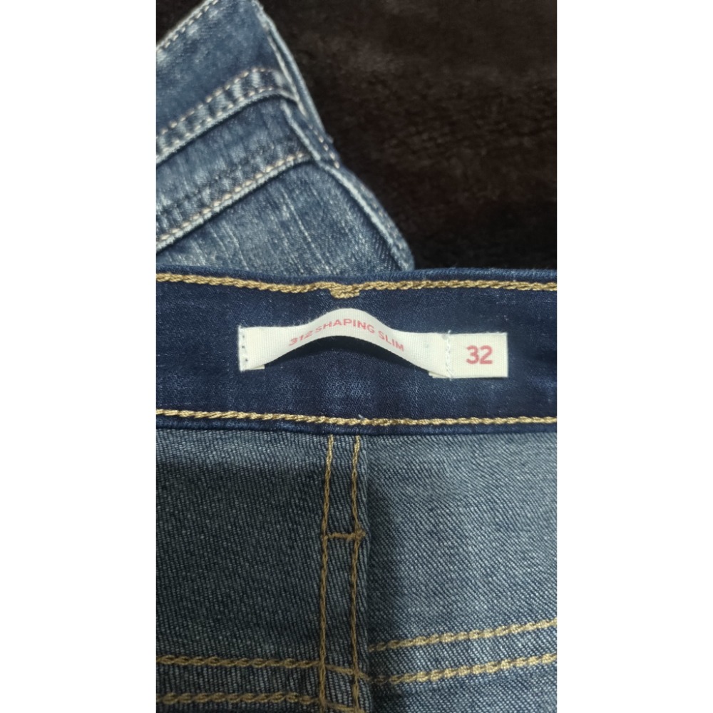 二手 EDWIN 鑀德恩 32腰 牛仔褲 男款 LEVIS 牛仔褲 32腰-細節圖4