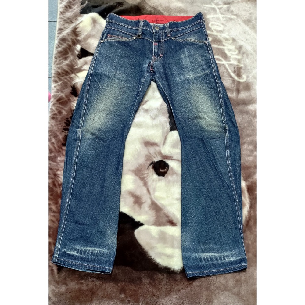 二手 EDWIN 鑀德恩 32腰 牛仔褲 男款 LEVIS 牛仔褲 32腰-細節圖6
