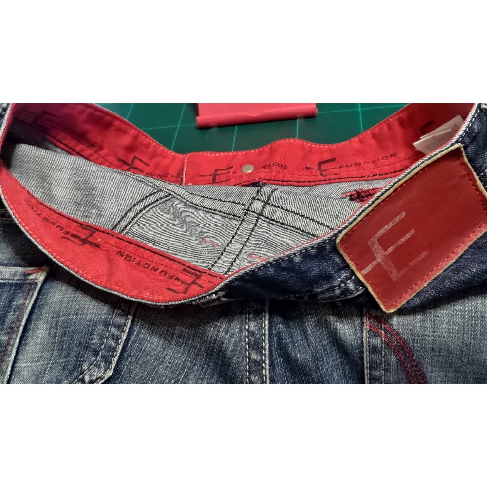 二手 EDWIN 鑀德恩 32腰 牛仔褲 男款 LEVIS 牛仔褲 32腰-細節圖8