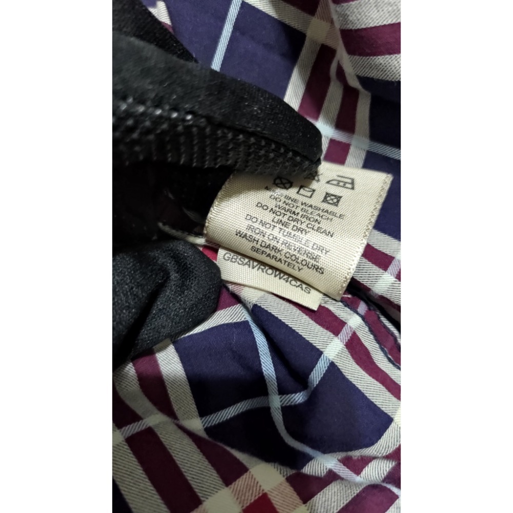 二手 短袖 格紋襯衫 L 男款-細節圖5