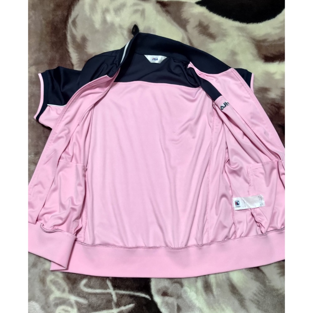 二手 FILA 短袖 外套 刺繡logo XL 美津濃 polo衫 2XL 女款-細節圖7