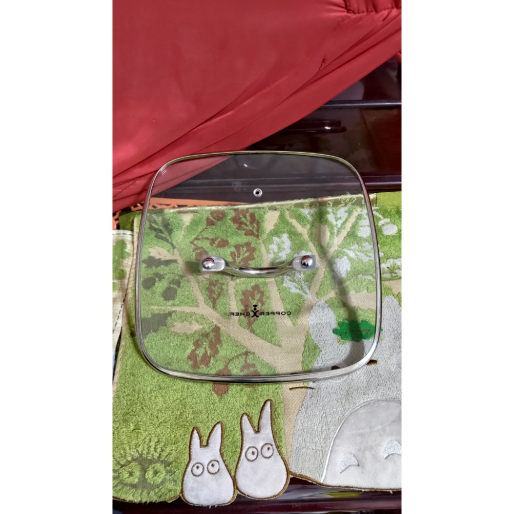 二手 Copper Chef 陶瓷不沾 24公分 單柄方型 不沾鍋 IH爐/電磁適HAPPYCALL深炒鍋28公-細節圖10