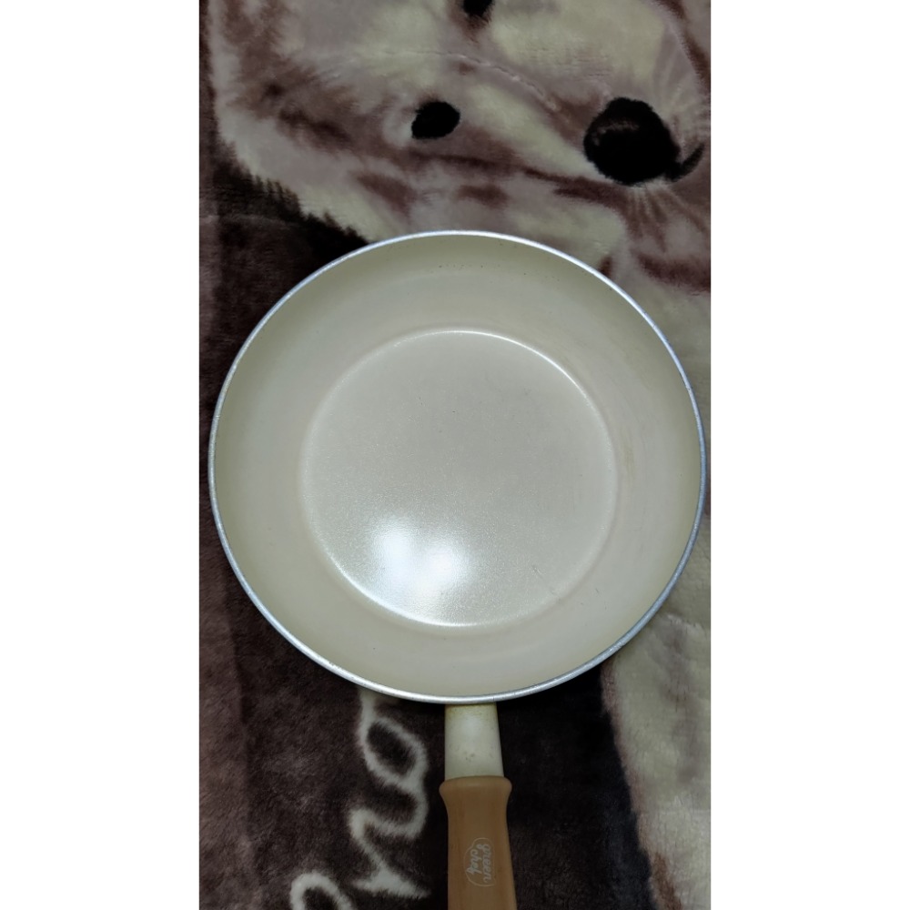 二手 NEOFLAM 28公分 Green Chef  專利鑽石不沾鍋 深煎鍋  奶油白 24公分-細節圖5