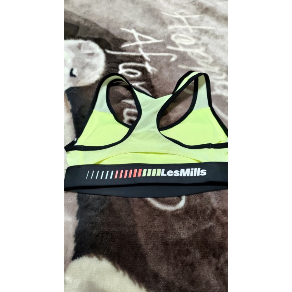 二手 REEBOK 螢光黃 S 運動內衣 Nike 灰色 水藍 S黃已售-細節圖3