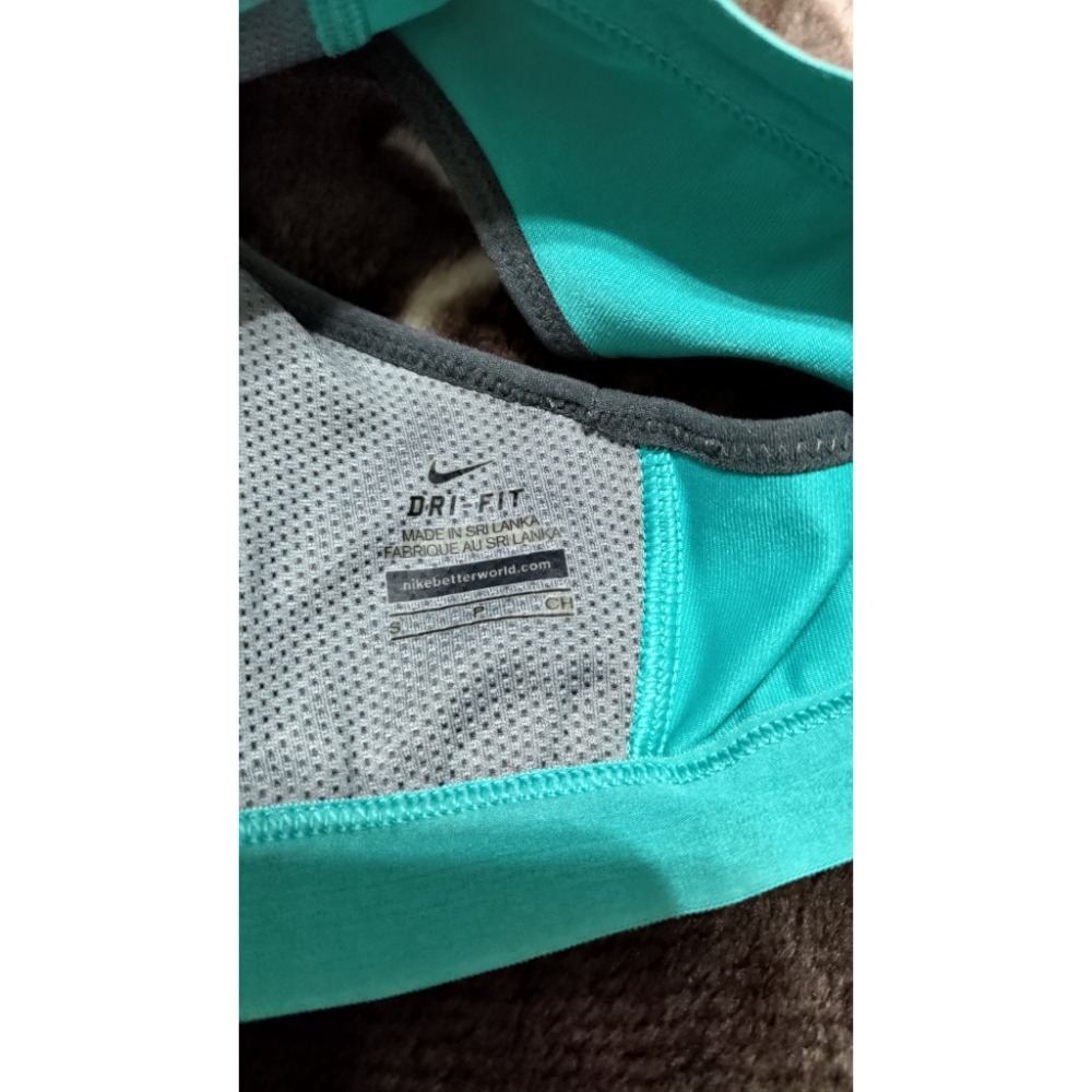 二手 REEBOK 螢光黃 S 運動內衣 Nike 灰色 水藍 S黃已售-細節圖7