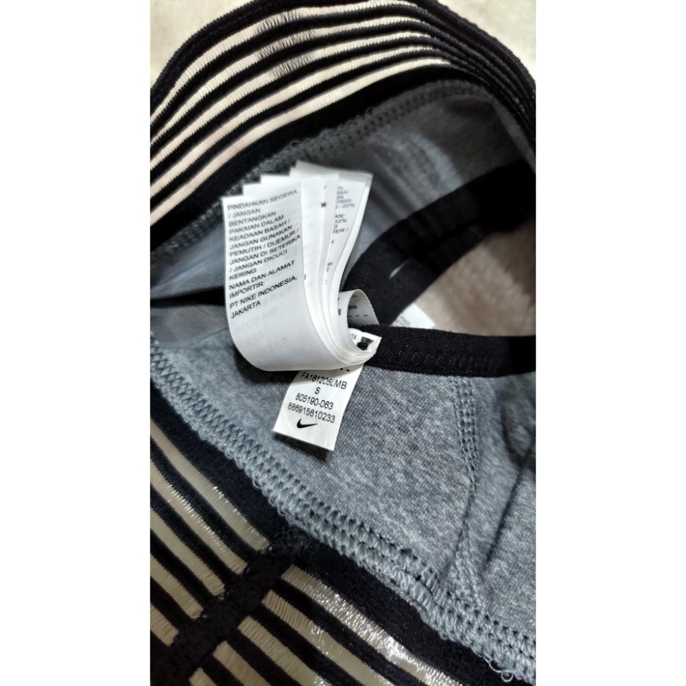 二手 REEBOK 螢光黃 S 運動內衣 Nike 灰色 水藍 S黃已售-細節圖11